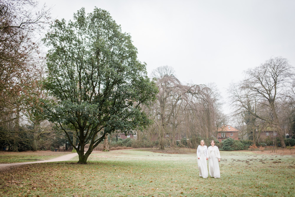 Hochzeit im Standesamt Wandsbek und Ohlendorffsche Villa in Volksdorf